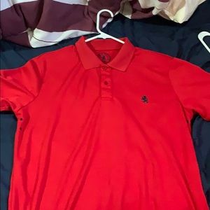 Red Albert Morris Polo Shirt